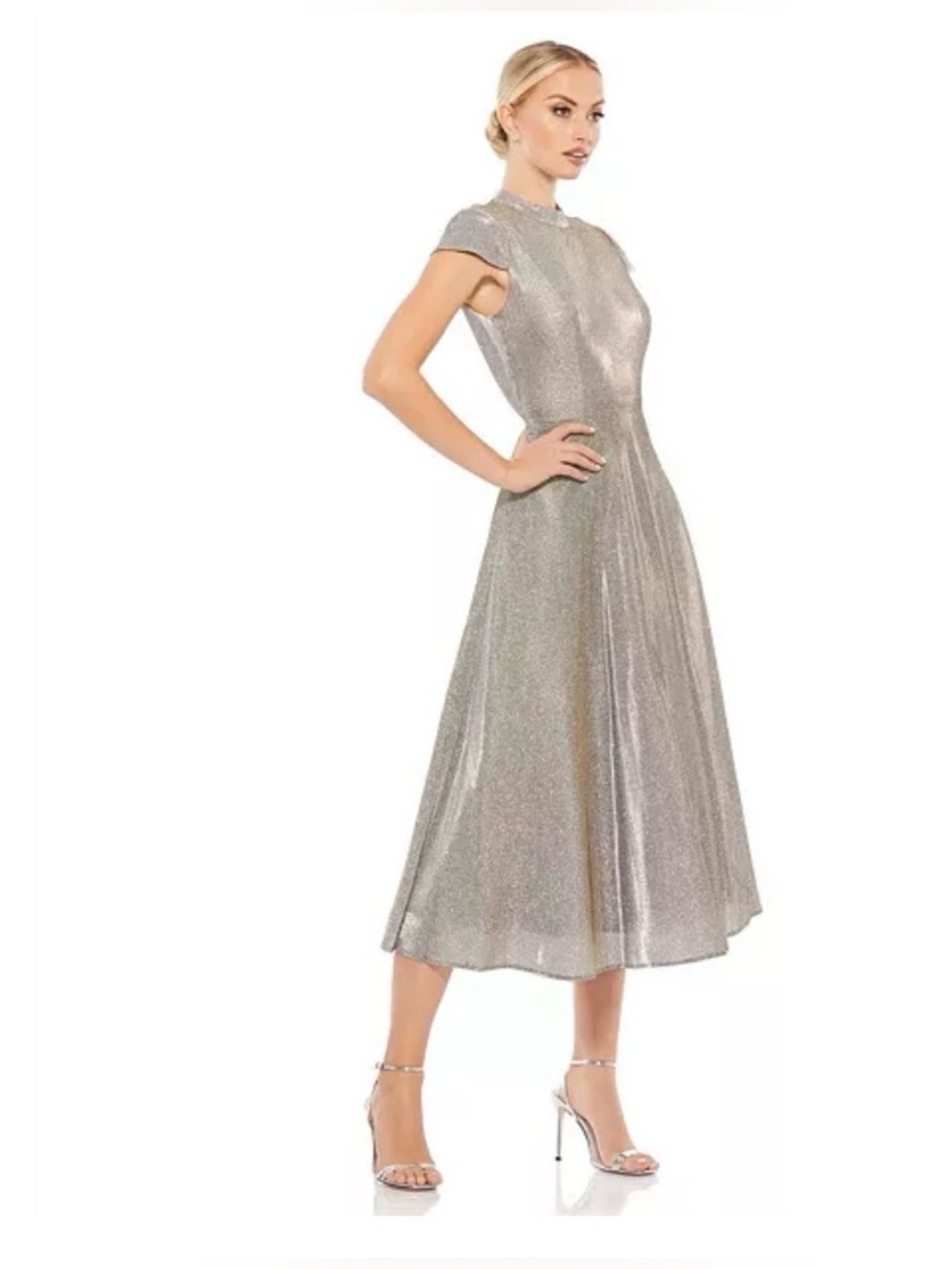 leena by Mac Duggal 26151 Silver